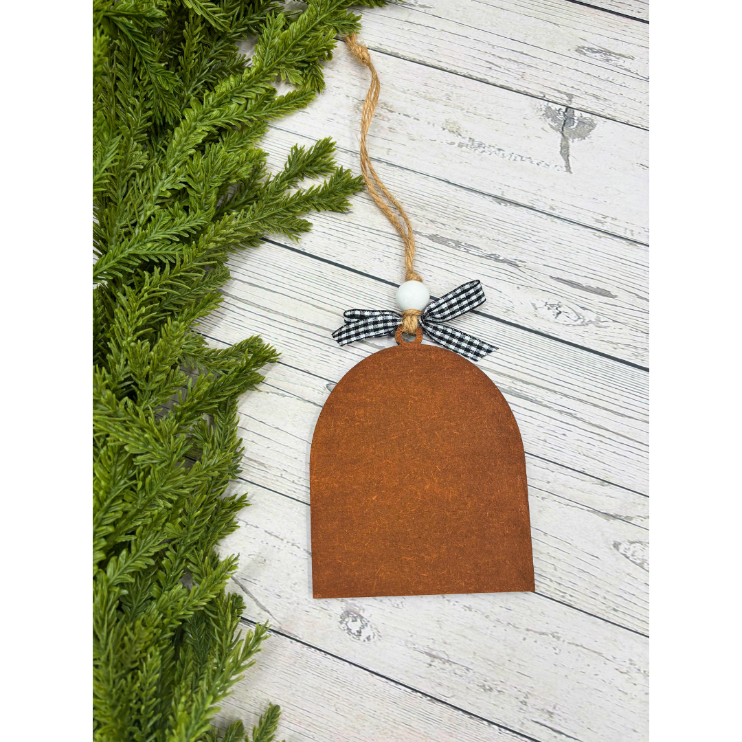 ๐ Peace on Earth Christmas Ornament โ Handcrafted Holiday Decor by Thistle & Mill ๐