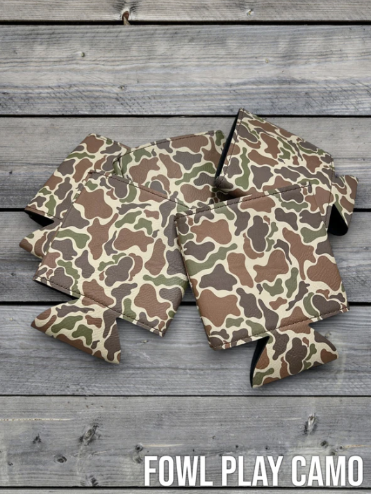 Custom Engraved Leatherette Can Duster Set