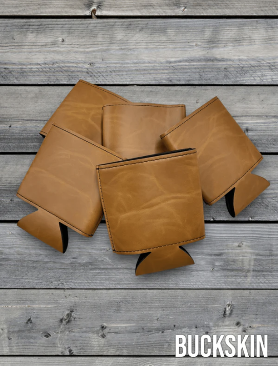 Custom Engraved Leatherette Can Duster Set