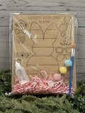 DIY Bunny Craft Kit | Easter Activity, Paint Your Own, Spring Craft Set