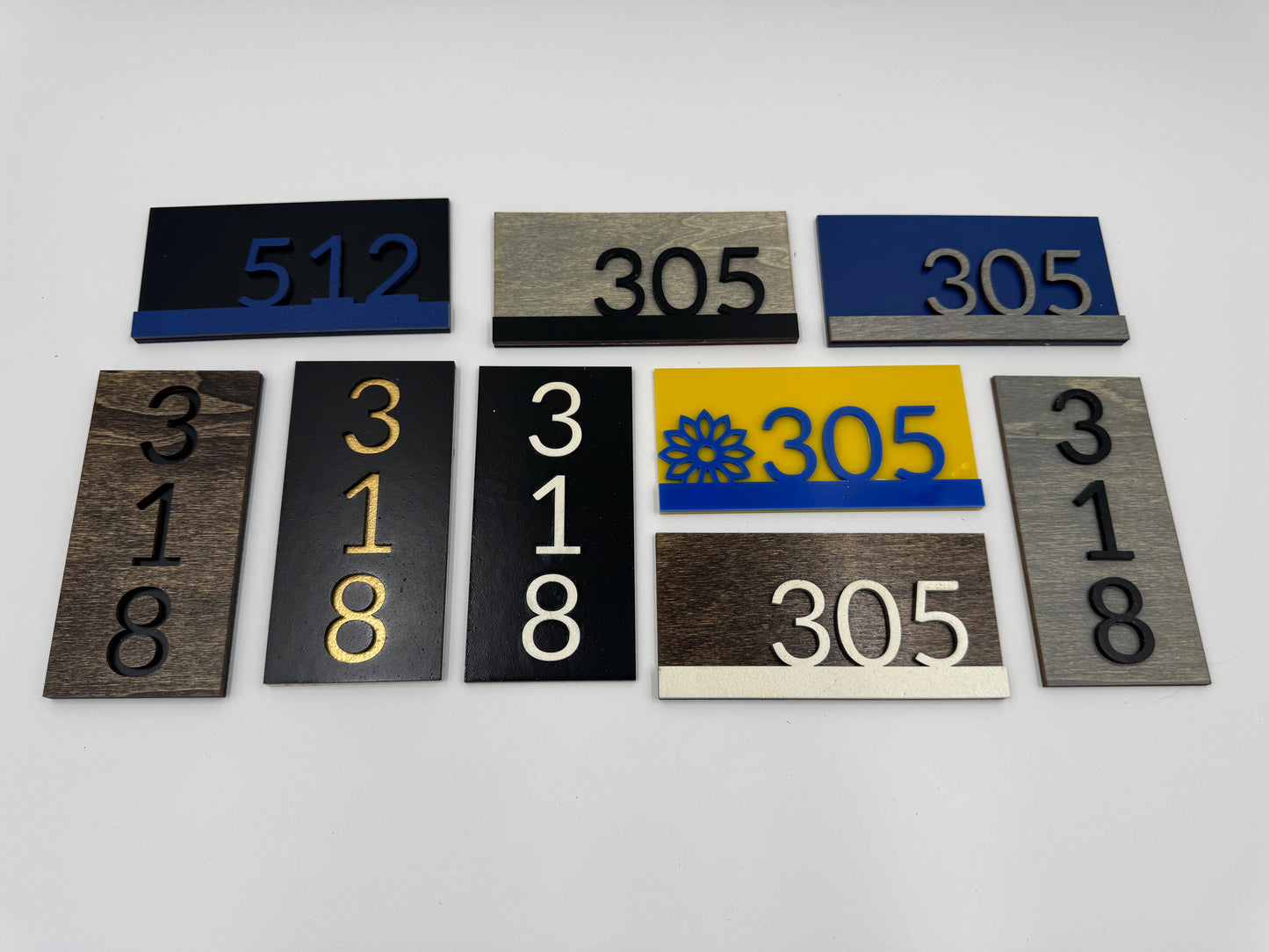 Custom Layered Wood & Acrylic Signs | Design Deposit for Personalized Business, Home, or Office Wall Sign | T&M Signs by Thistle & Mill