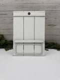 Interchangeable Holiday Sign Holder – Handcrafted Wood Magnetic Display Frame, 9x13 Farmhouse Base for Seasonal Kits
