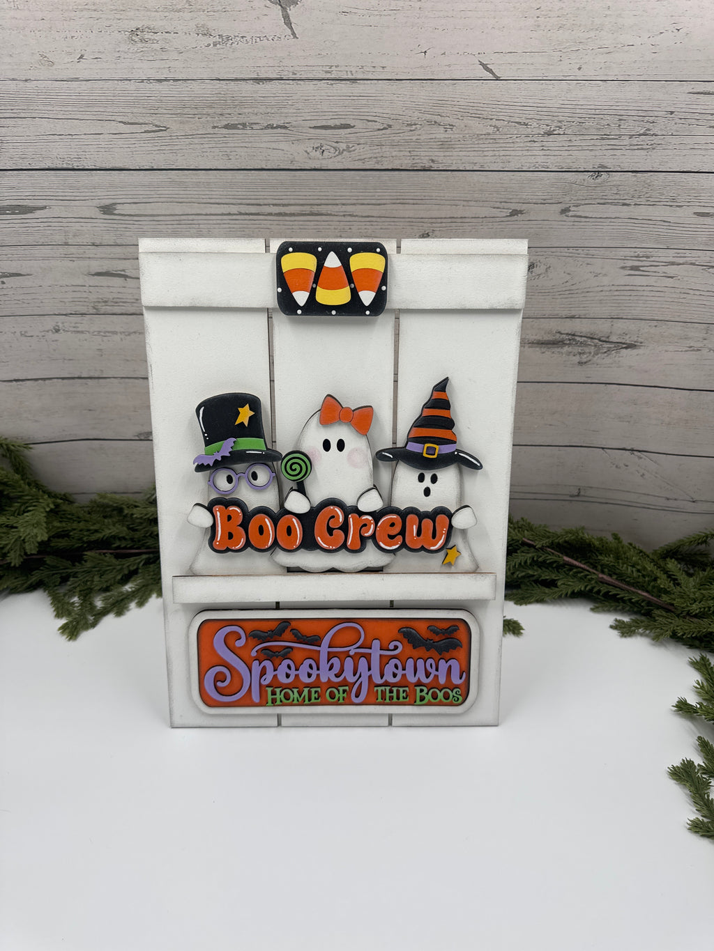 Interchangeable Holiday Sign Holder – Handcrafted Wood Magnetic Display Frame, 9x13 Farmhouse Base for Seasonal Kits