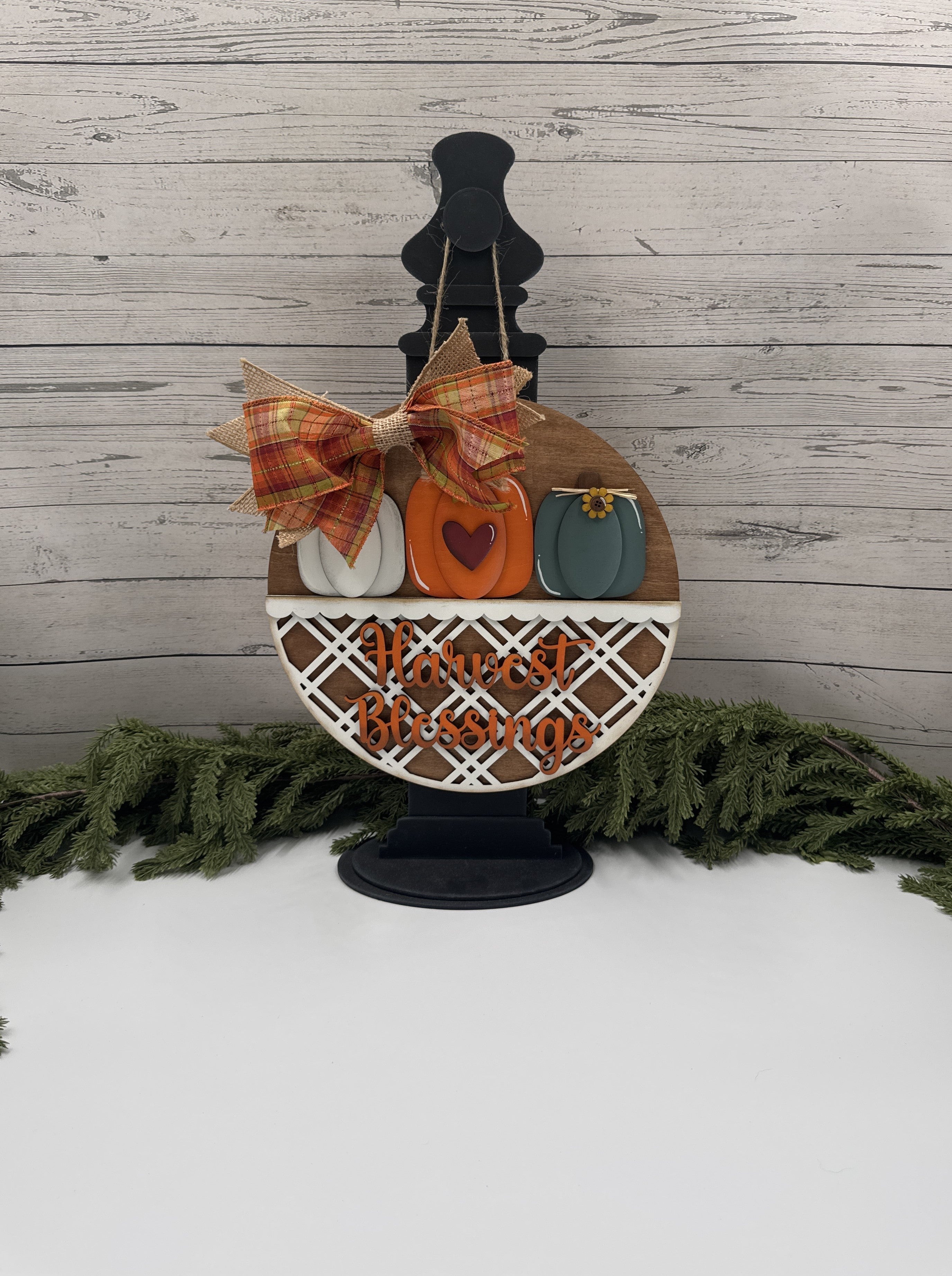 Display Stand for 10.5” Hanging Signs – Display for Seasonal Sign Collection