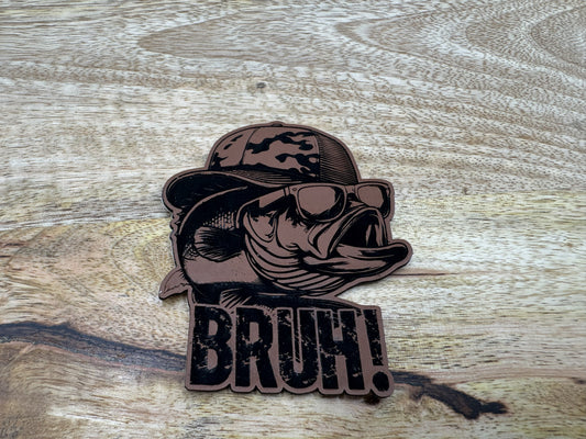 BRUH! Bass SVG
