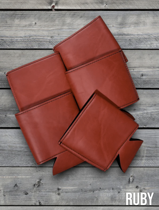 Custom Engraved Leatherette Can Duster Set