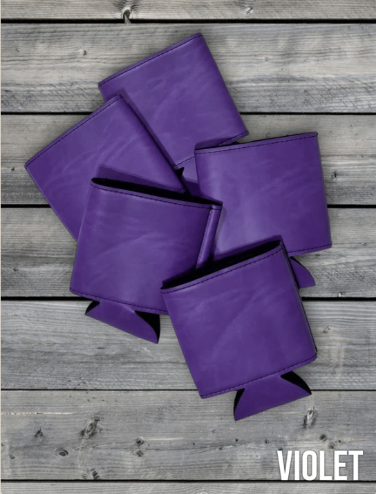 Custom Engraved Leatherette Can Duster Set