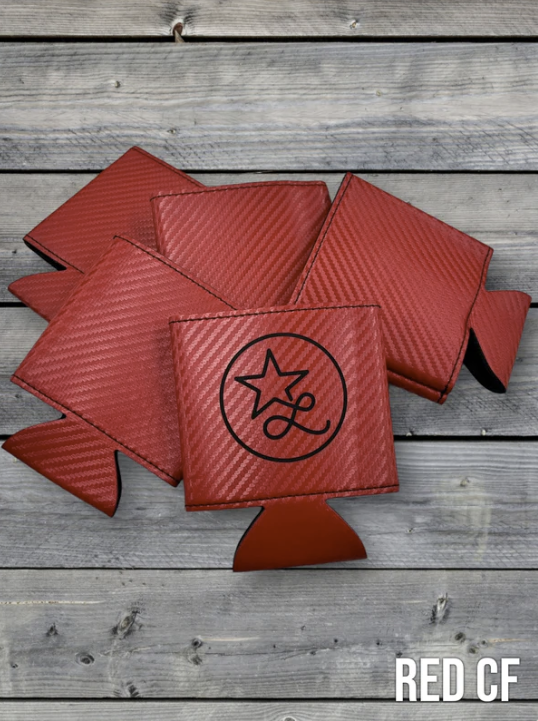 Custom Engraved Leatherette Can Duster Set