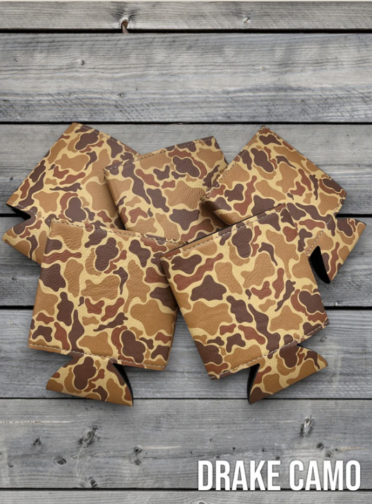 Custom Engraved Leatherette Can Duster Set