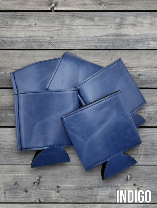 Custom Engraved Leatherette Can Duster Set