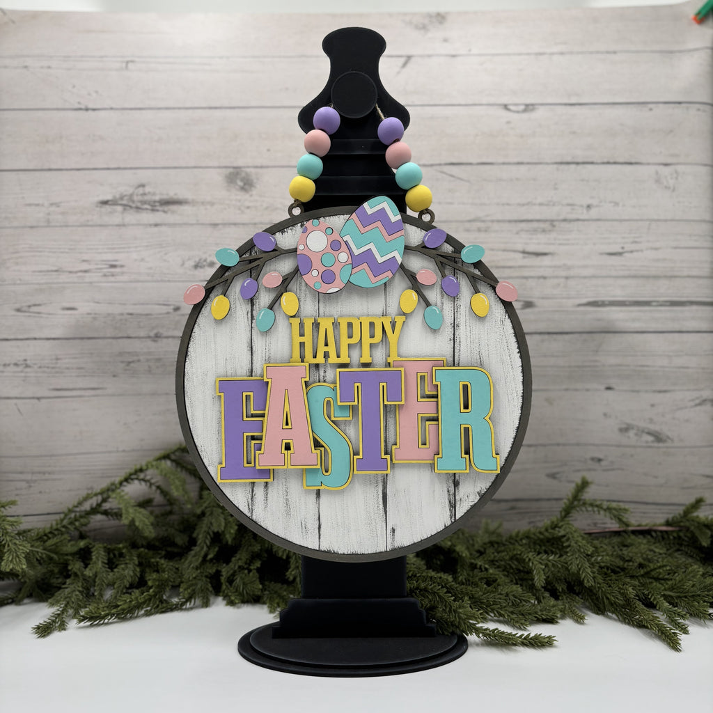 Display Stand for 10.5” Hanging Signs – Display for Seasonal Sign Collection