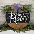 He Is Risen Door Hanger | Easter Decor